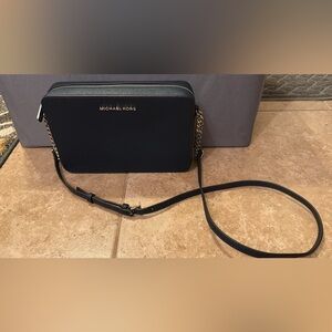 Michael Kors Navy Crossbody Bag